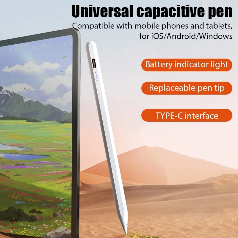 

Universal Touch Screen Pencil Stylus Pen For Honor Pad 9 12.1 X8 pro/MagicPad 13 X9 11.5'/Pad 8 X8 Lite 9.7 V6 V7 V8 Pro Android