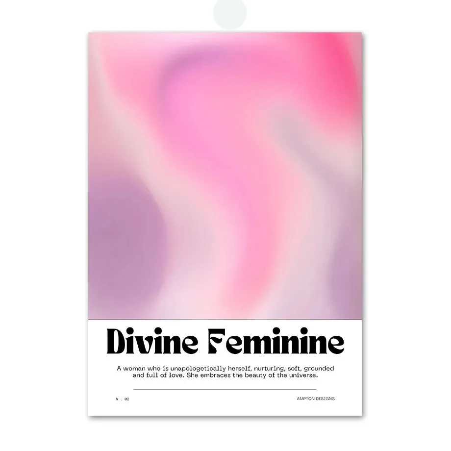 Pink Angel Number Floral Art Canvas Print - Gallery Wall Decor