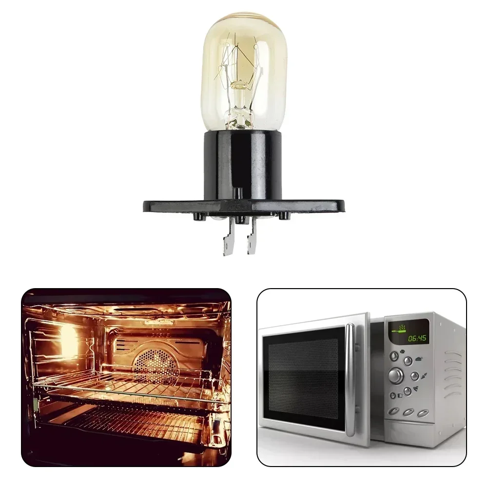 1 Microwave Bulb Refrigerator Lighting Bulb Base Design Holder Replacement 250V 2A 20W Midea Brands