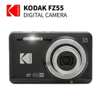 KODAK PIXPRO FZ55-RD 16MP Digital Camera 5X Optical Zoom 28mm Wide Angle 1080P Full HD Video 2.7" LCD Vlogging Camera 1
