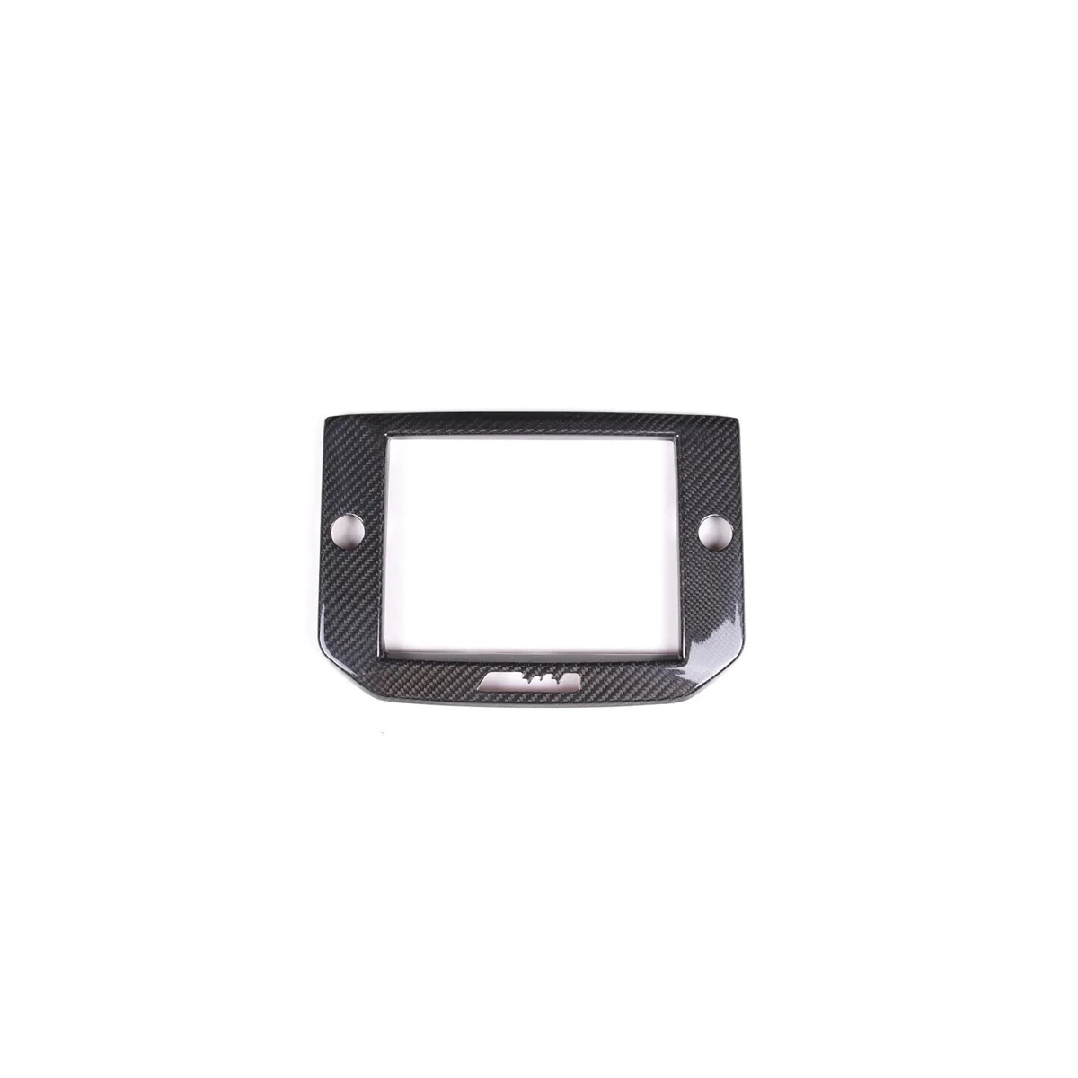 

Car Central Console Navigation Panel Trim for 2014 2015 Interior Accessories Dry Carbon Fiber