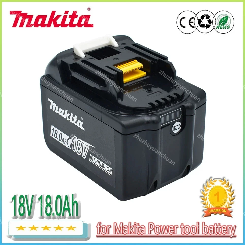 

100% Makita Replacement 18V 18.0Ah Battery For BL1830 BL1830B BL1840B BL1840 BL1850 BL1850B rechargeable battery LED indicateur