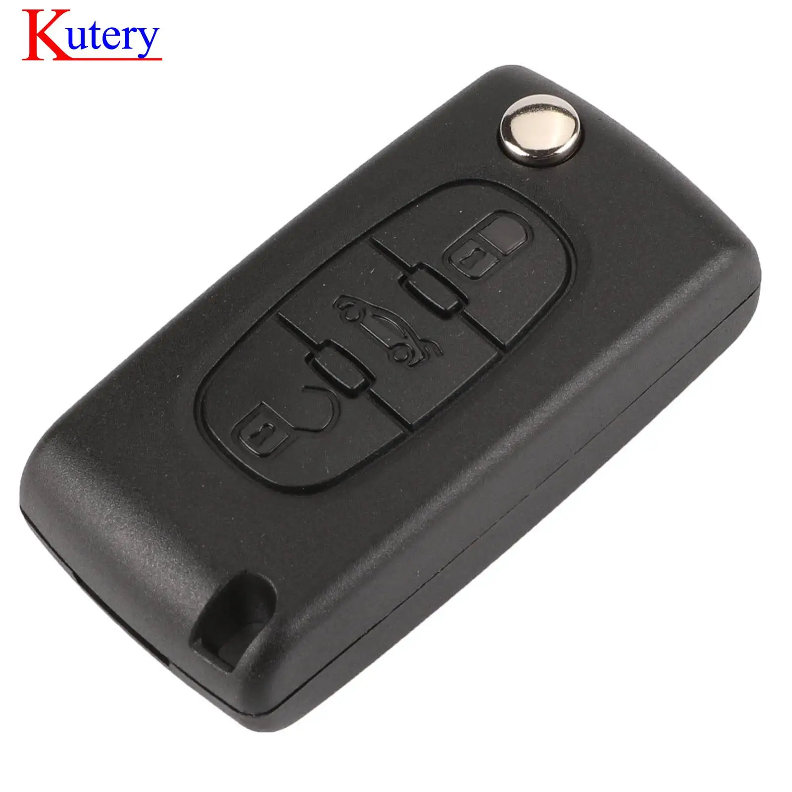 Keyecu – Clé Télécommande De Remplacement À 3 Boutons, 433mhz, Avec Puce  Id46, Pour Voiture Peugeot 207, Modèle Ce0536, 207cc, 307, 307sw, 308, 407,  607 - Clé De Voiture - AliExpress