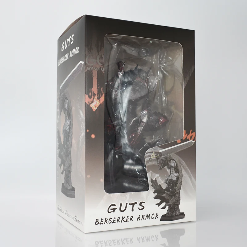 25 centimetri Berserk Guts L Anime Figura Guts Berserker Armatura Action Figure Berserk Spadaccino Nero Figurine Da Collezione Modello Bambola Giocattoli  26