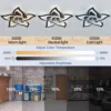 IRALAN Ceiling Fan with Lights,Modern Dimmable Flower Shape, Remote Control/app Control,Timing 6 Gear Speeds Fan Ceiling Lamp 5