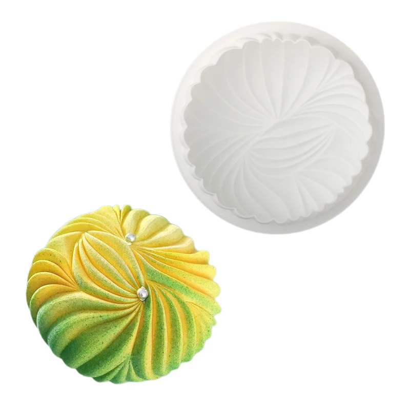 Description Picture 3 of itemSquare or Circular 3D Mousse Cake Mould Food Grade Silicone Cake Mold Single Cell Dessert Baking Tool Non Stick Kitchen Bakeware