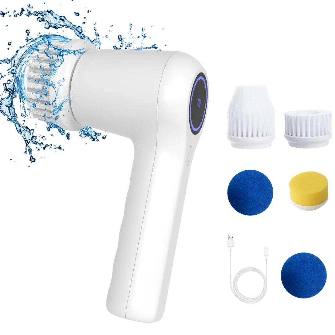 Household Cleaning Brushes Electric Kitchen Brush Cleaning Gadgets for