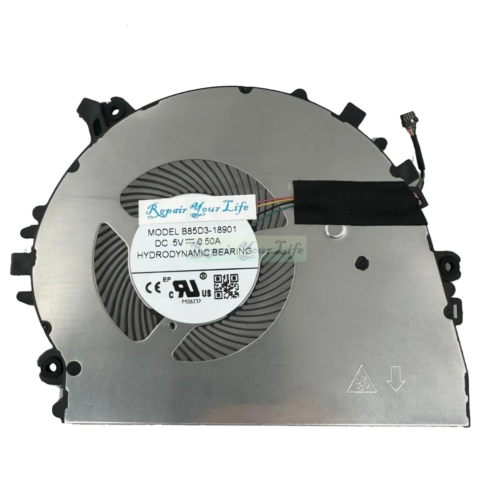 Mới Quạt Tản Nhiệt Cpu Dành Cho Huawei Matebook 14s Hkd-w56 Hkd-w76 Notebook Pc Dc5v 0.50a 4pin