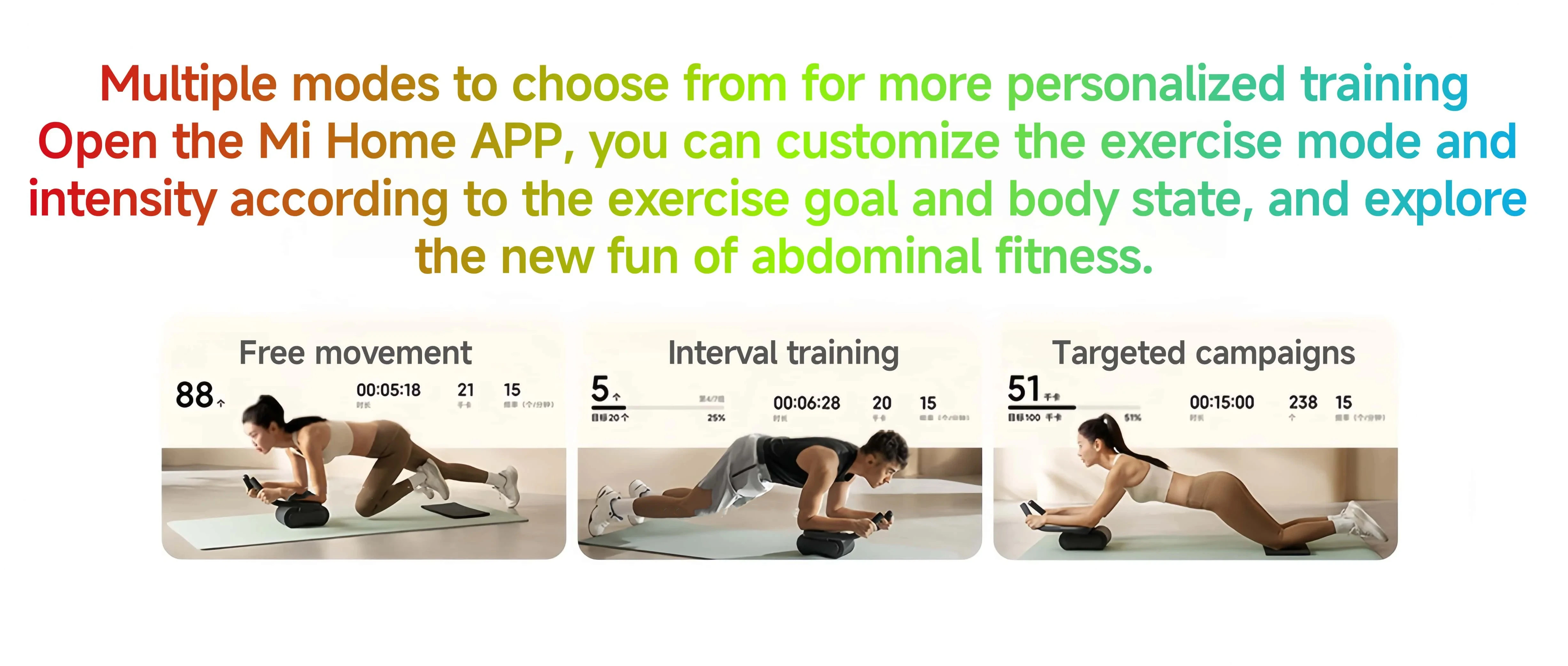 Xiaomi Mijia Smart Abdominal Fitness Wheel description image 5