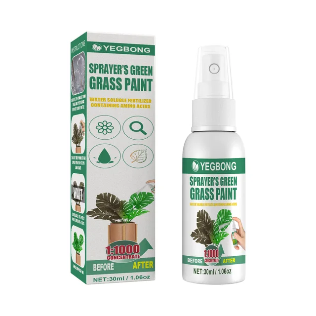 Növényi Tápanyagoldat Gyorsan Csereprés Virágzöld Levelek Zöldségek Termesztése Műtrágya Növény Étel Zöld Fű Spray 30 Ml - Image 2