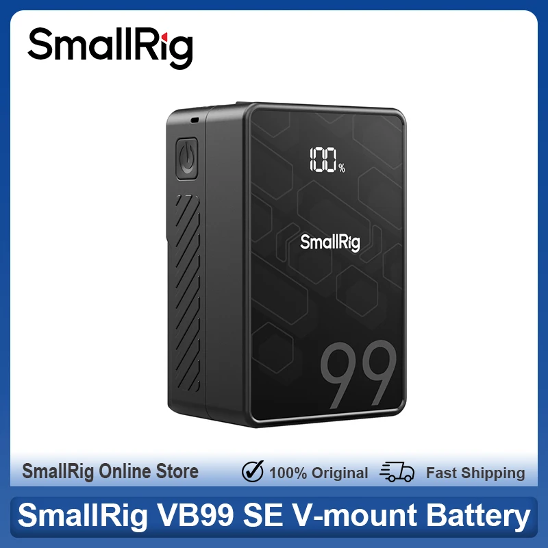 SmallRig VB99 SE ミニ Vマウント バッテリー 99Wh 6800mAh PD 65W