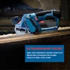 Brushless Electric Planer Cordless Woodworking Planing Machine Furniture Cutting Tool Lithium Battery Rechargeable Trimmer Tools 2