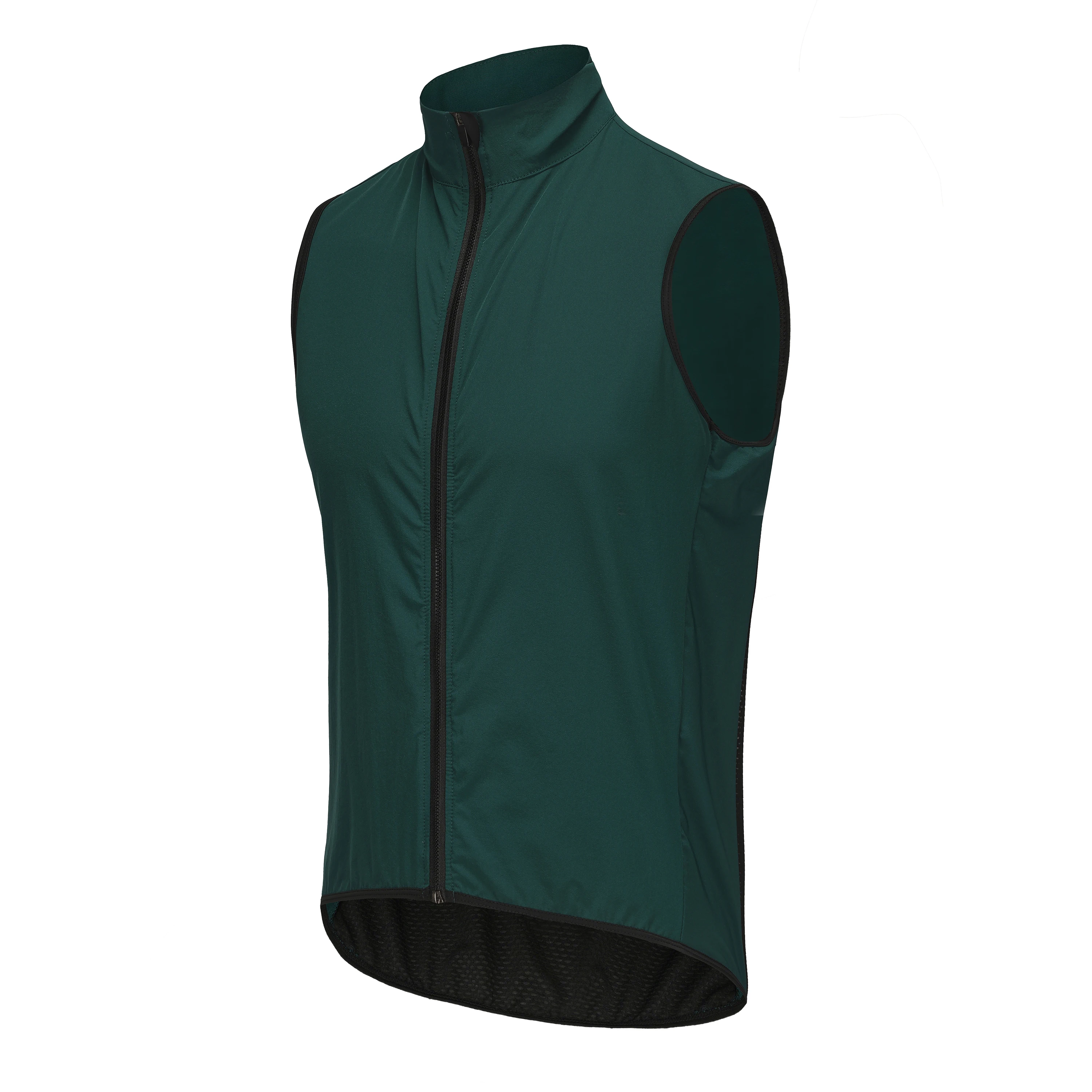 Men's Pro Team Cycling Windbreaker – Waterproof, Quick-Dry, Lightweight Sleeveless Jacket