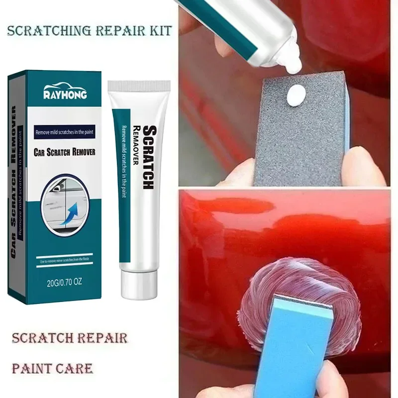 Car Scratch Remover Paint Care Tools Auto Swirl Remover Scratches Repair Polishing Auto Body Grinding Compound Anti Scratch Wax car scratch repair tool