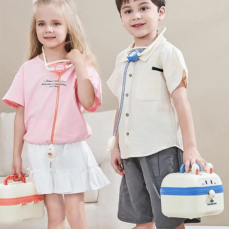 Doctor play set Doctor toys kit Doctor nurse toys Doctor Set For Kids Pretend Play Girls Role-playing Games Hospital Accessorie Medical Kit Nurse Tools Bag Toys For Children Gift