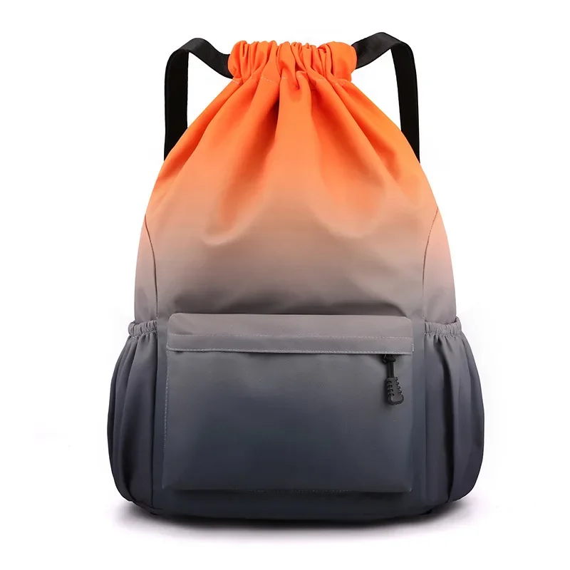 Basketball Bag Bundle Pocket Draw Rope Bag Men's and Women's Travel Sports Shoulders LOGO Fitness Bag Training Backpack Bag 3