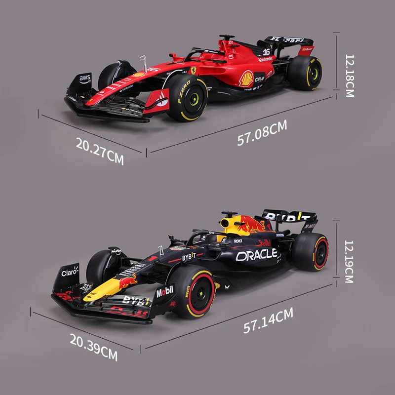 New Maisto 1:10 Formula Racing Rc Car Alloy Miniature Diecast Model Tech R/C Red Bull Rb19 Ferrari Sf-23 RB-19 Mod Toys Kid Gift 4