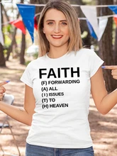 

Yeskuni Faith Choose Inscriptions T-Shirts 2022 New Summer Short Sleeve Harajuku Ropa Tumblr Mujer American Street Dropshipping