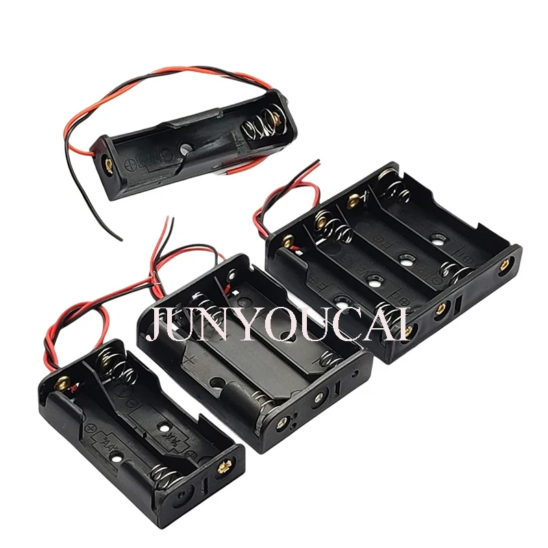 18650 배터리 홀더 박스 쉘 1 슬롯 3.7V 배터리 보관 케이스 1/2/3/4 셀 플..