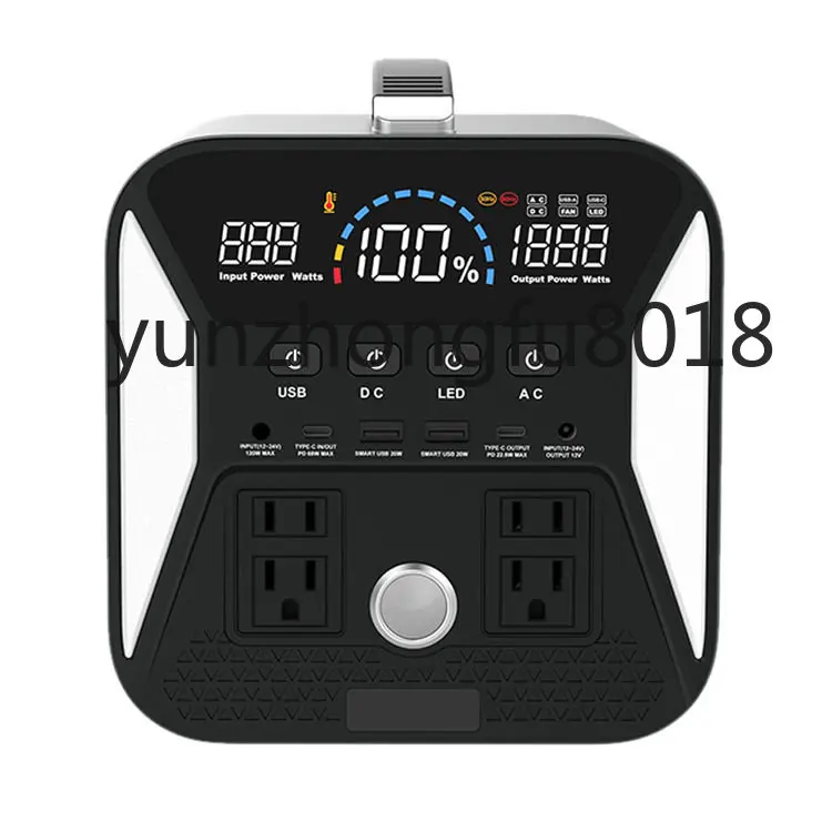 1000W 휴대용 전원 스테이션 280800mAh 에너지 저장 리튬 이온 배터리 야외 태양 발전기 보조베터리