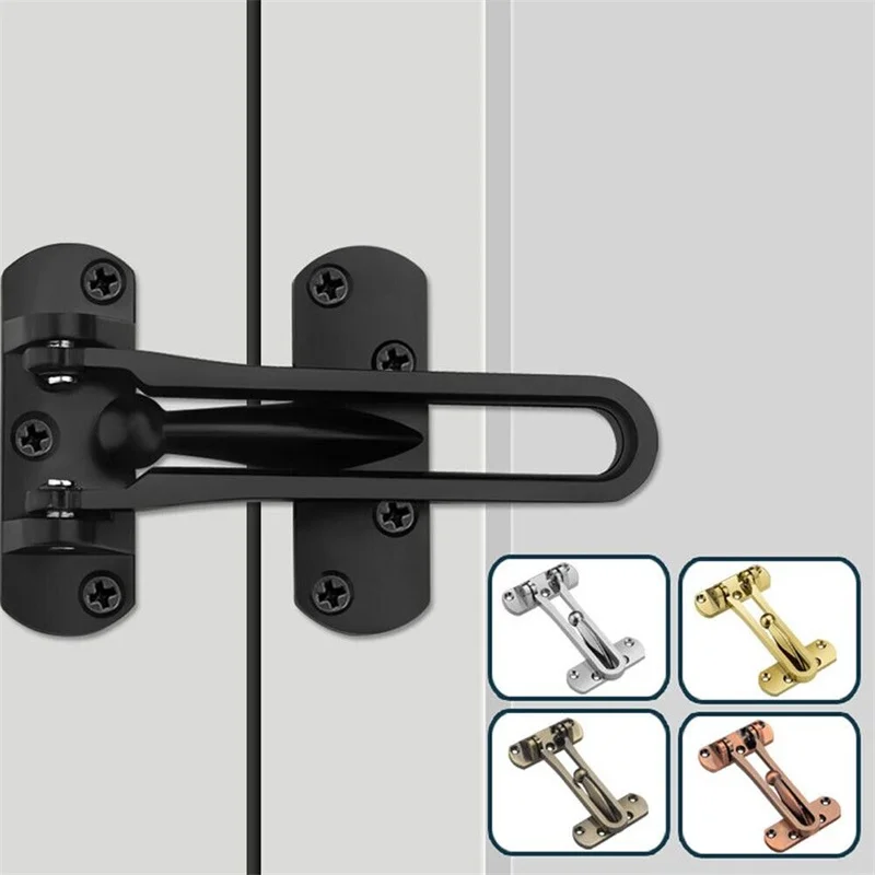 Home Reinforced Lock Security Door Lock Hotel Anti-theft Buttons Home  Bedroom Door Latch - Door Locks - AliExpress