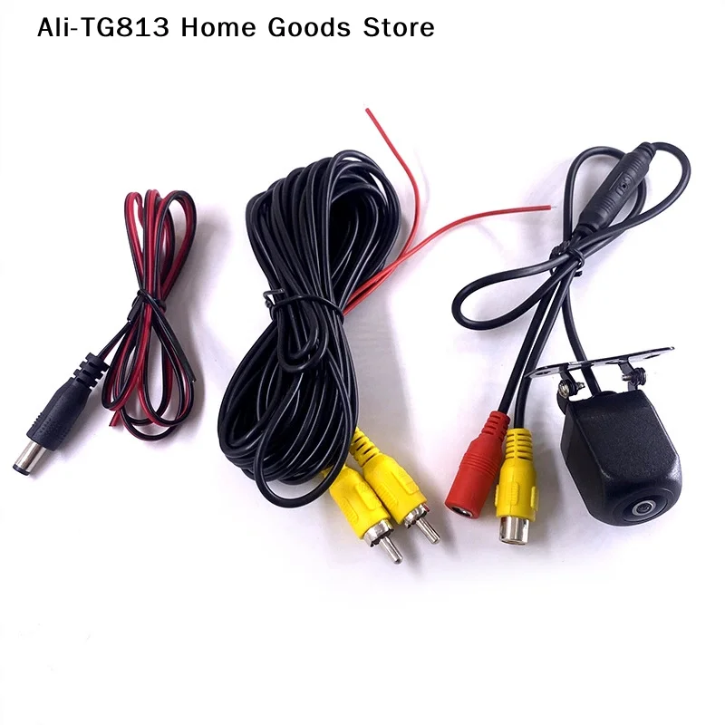 [TG813]AHD 자동차 후방 카메라 12V 야간 투시 백업 주차 후진 카메라 방수 HD 컬러 이미지 비디오 차량 카메라