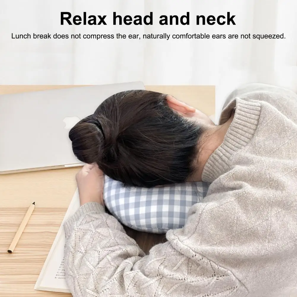 Sleep with Headphones Pillow Adjustable Hollow Pillow Adjustable Donut Pillow for Side Sleepers with Ear Piercings for Earring 3