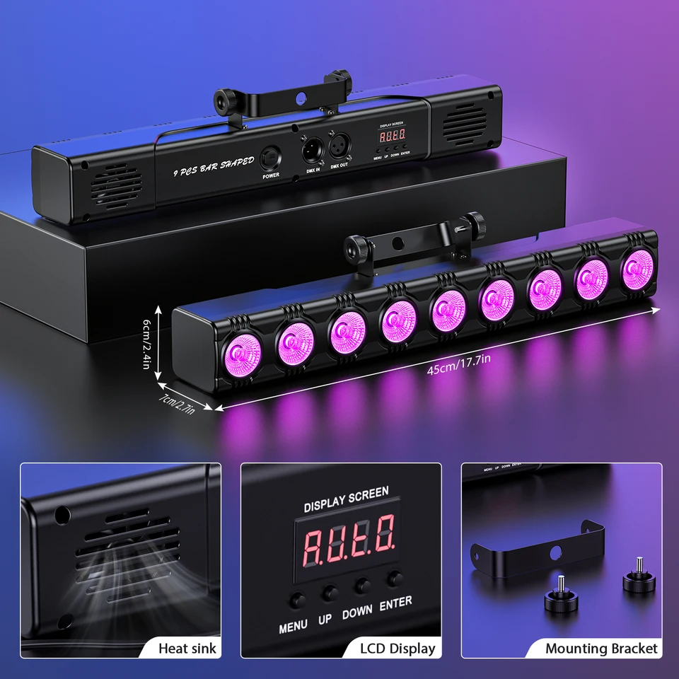 RGBW LED Wall Wash Lamp for Stage Lighting