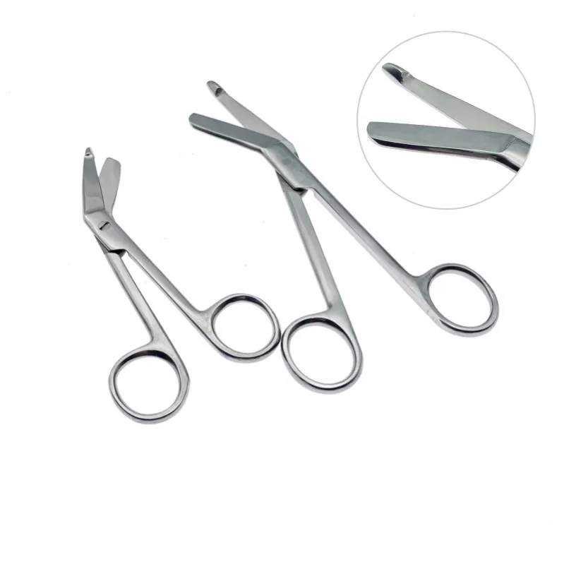 

Stainless Steel Nursing Lister Bandage Gauze Scissors 14/18CM Beauty Surgical Tools