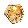 Wooden carved lamps handcrafted and assembled with 3D puzzles, Christmas decorative ornaments, creative night light gifts 5