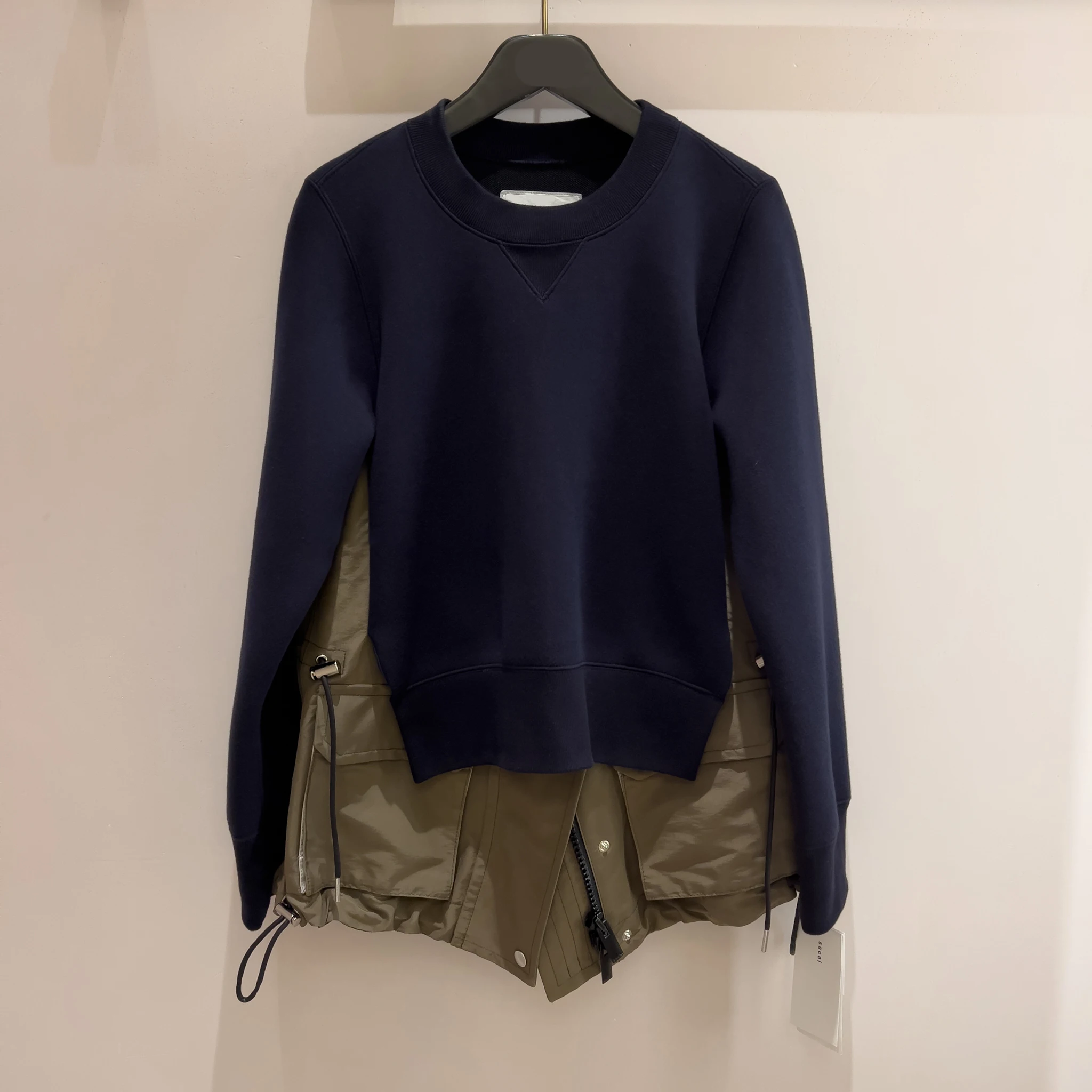 

Design sense patchwork jumper overalls women's new fall 2022 casual blazer coat