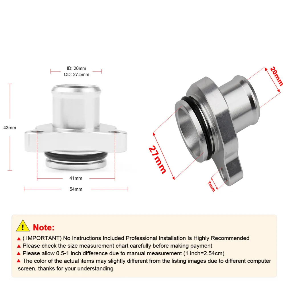 Manguera De Agua De Aluminio Para BMW N54 – Reemplazo Fácil En Varios Colores