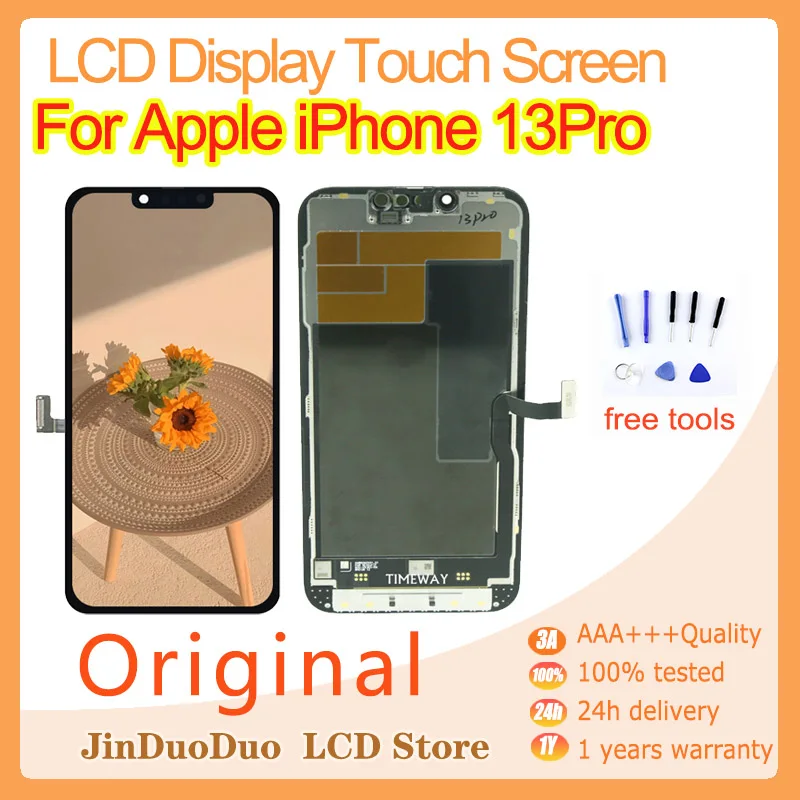 Originale Per Iphone 13 Pro Display Lcd Touch Screen Digitizer Per Iphone 13 Pro Max Sostituzione Dello Schermo Lcd 13 Mini Display