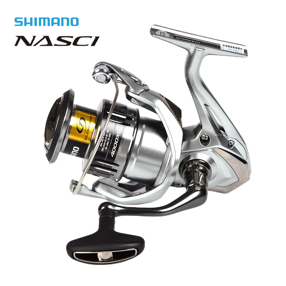 SHIMANO 2021 Original NASCI FC Spining Fishing Reel Silence Drive