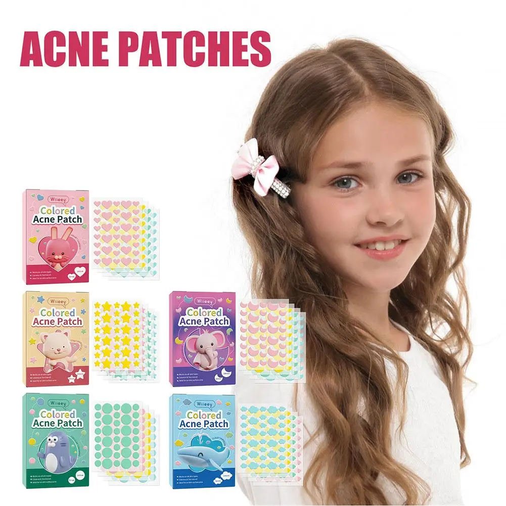 144 PCS/SET Star Pimple Patch Acne Colorful Invisible Acne Removal Skin Care Stickers Concealer Face Spot Beauty Makeup Tools 2