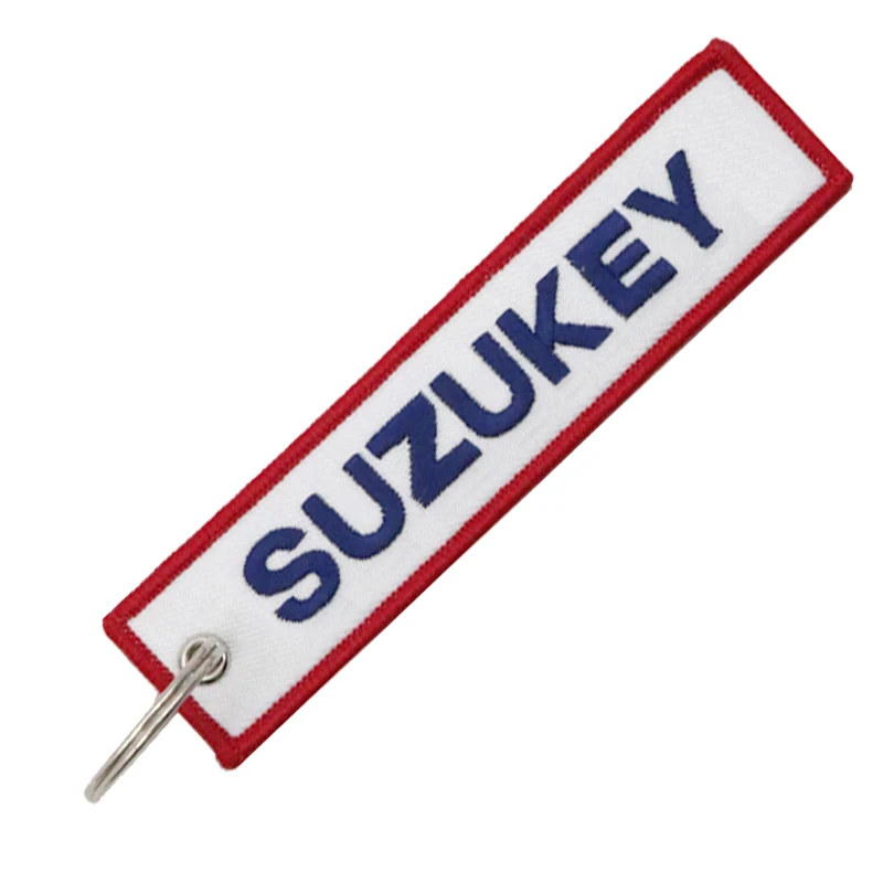 アクセサリー Ukey JDM Key Ring Kawasexy/SUZUKEY LOGO Embroidery Key Chain For