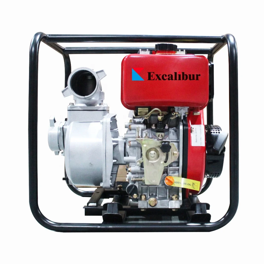 

Excalibur 5HP 7HP 10HP 13HP Diesel Engine 2 Inch 3 Inch 4 Inch 6 Inch Diesel Clear Sea Water Pump