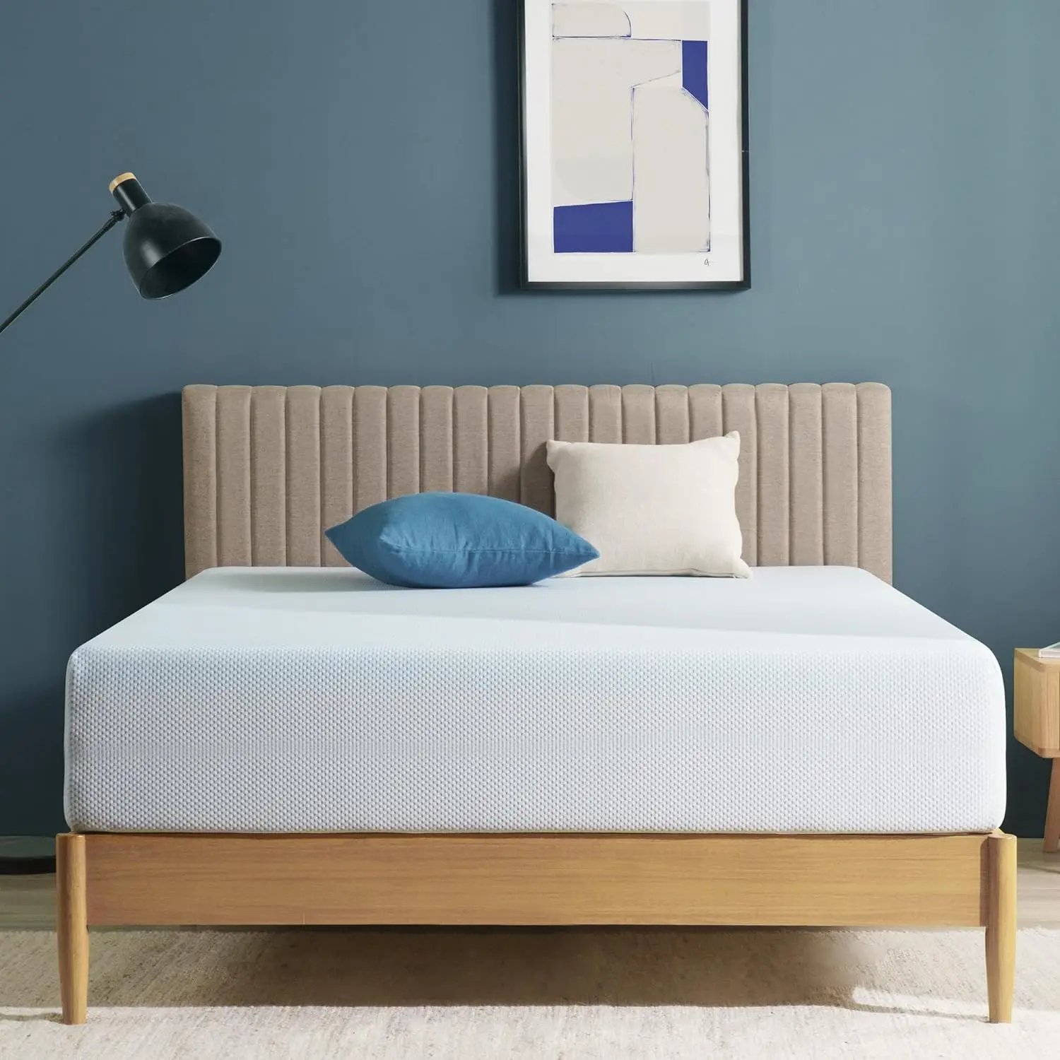 

Zinus 10 Inch Green Tea Cooling Memory Foam Mattress [New Version], King, Fiberglass Free, Medium Firmness, Cooling Gel Foam