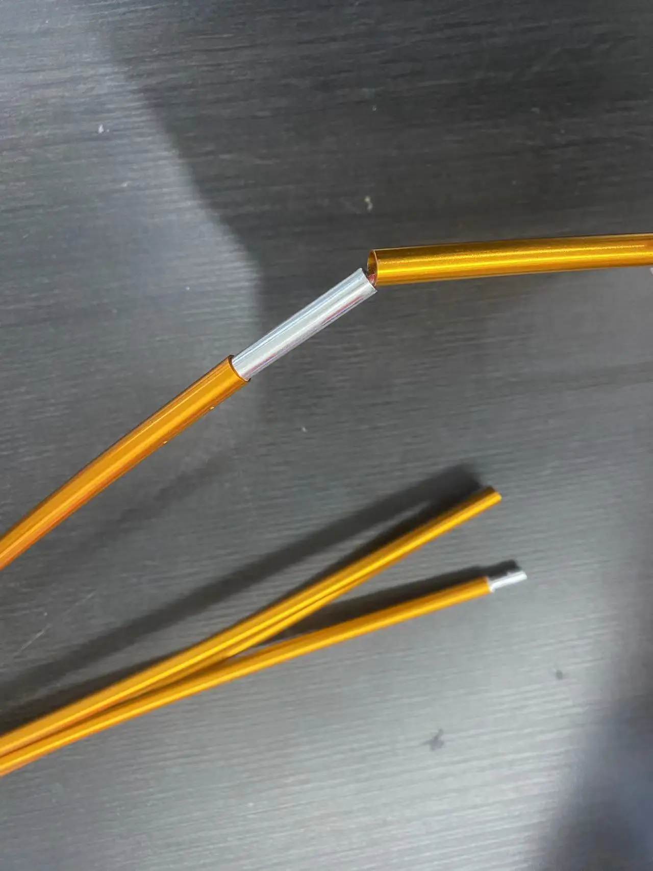Outdoor accessories 1PCS 170CM high-strength folding telescopic aluminum pole, tent hammock accessory aluminum pole 3