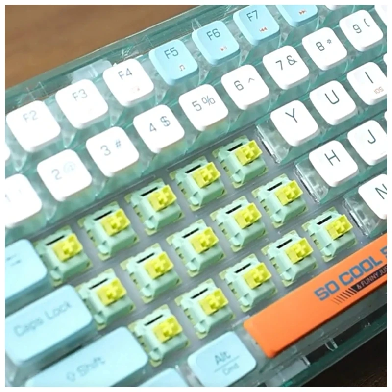 Pré-Lubed, Teclado Mecânico, Parágrafo, Linear, Tátil, 5Pin, Hot-swap