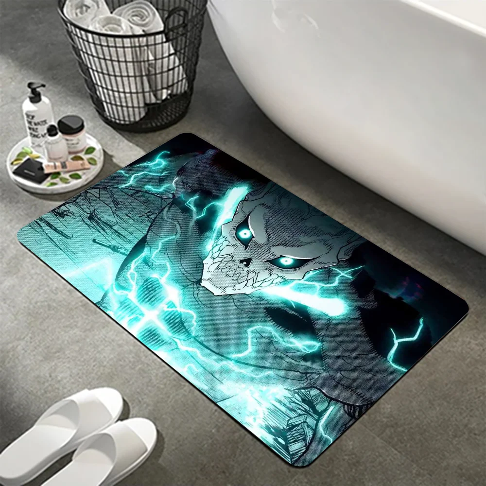 1pc Anime Kaiju Hachigou Bathroom Mat Doormat Living Room Carpet Balcony Rug Home Decoration 5