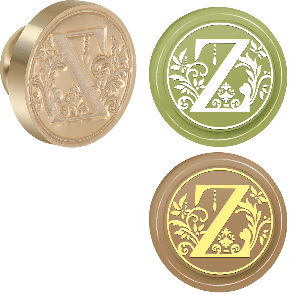 

Z Word Wax Seal Stamp Diy Craft Supplies Scrapbooking Christmas Wedding Invitation for Decoration Wine Bags, Notebooks, Gifts