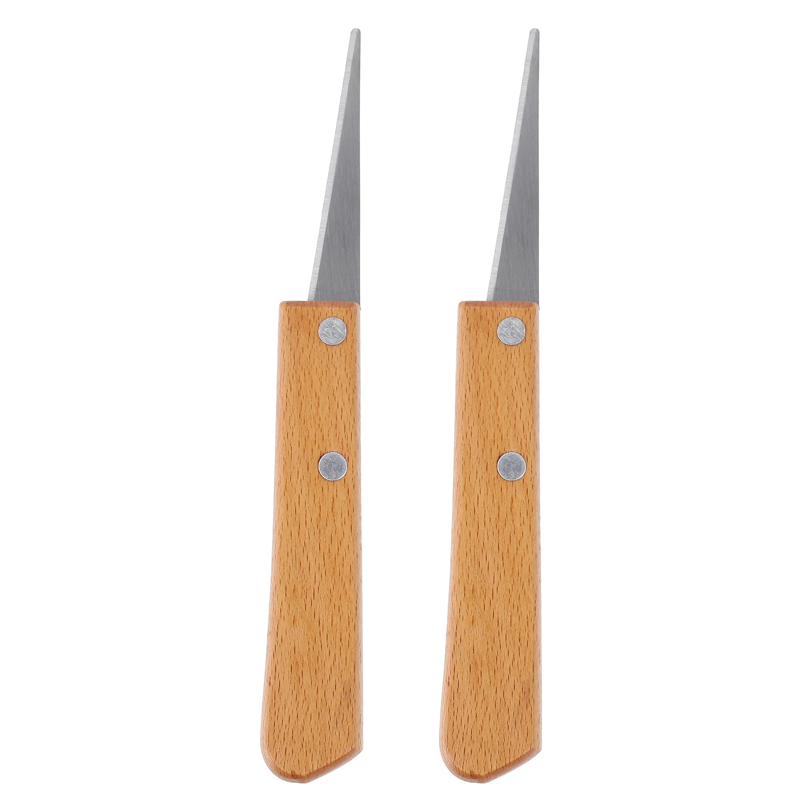 조각 패치 나이프 공예 도구, 점토 목재 조각 도구, DIY 목재 도자기 몰딩 핸들, 2 개