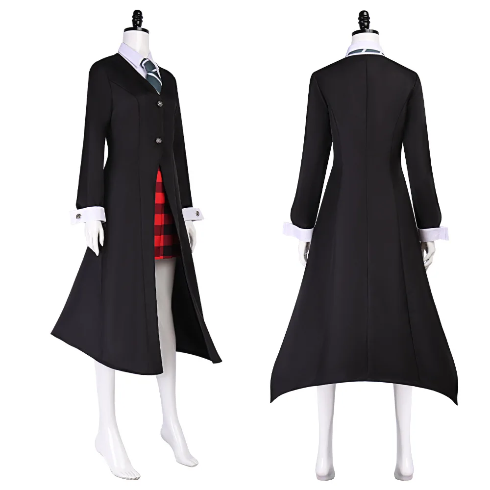 Soul Eater Maka Albarn School Uniform Cosplay Costume for Women (Unofficial)