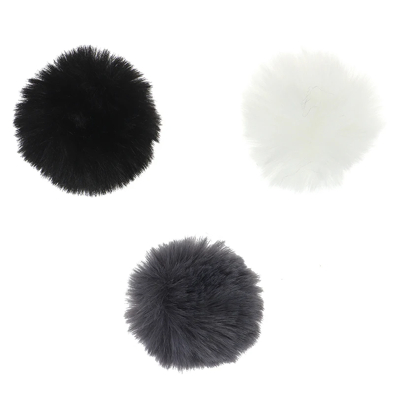 

Universal Lapel Microphone Windscreen Mini Size Lavalier Mic Furry Windscreen Muff Soft Comfortable Lapel Lavalier Microphones