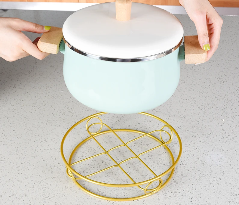 

Stainless steel pot rack pot household heat insulation anti-scalding pot kitchen cookware storage steaming p