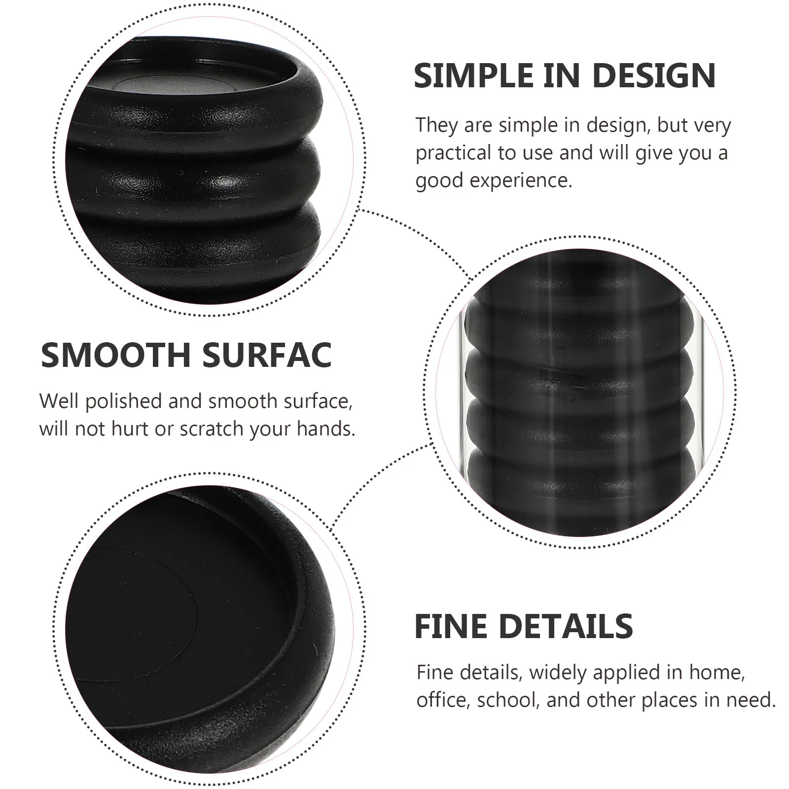 44Pcs 플라스틱 바인딩 디스크 루스 리프 바인더 링 노트 플래너 조직용 ABS 소재 북 바인더 링