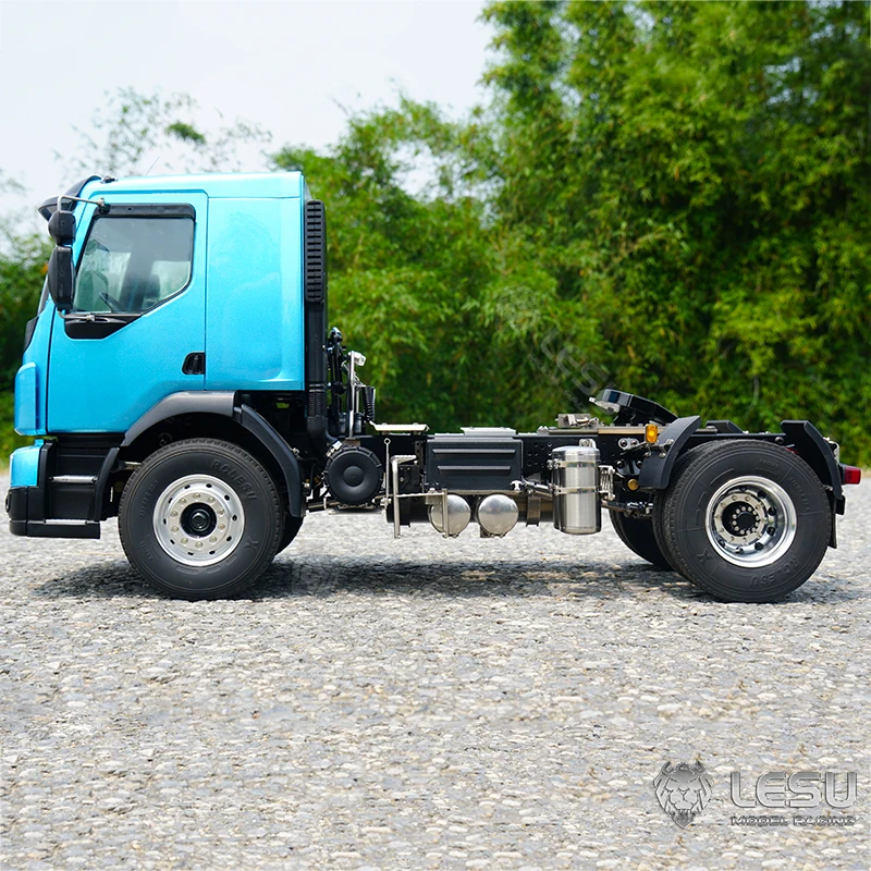 1:14 LESU Remote Control Tractor Truck 4*4 for RC Vm Radio Car DIY Tamiyay Trailer Model 2 Speed Transmission Th20526 TOUCAN Toy 3