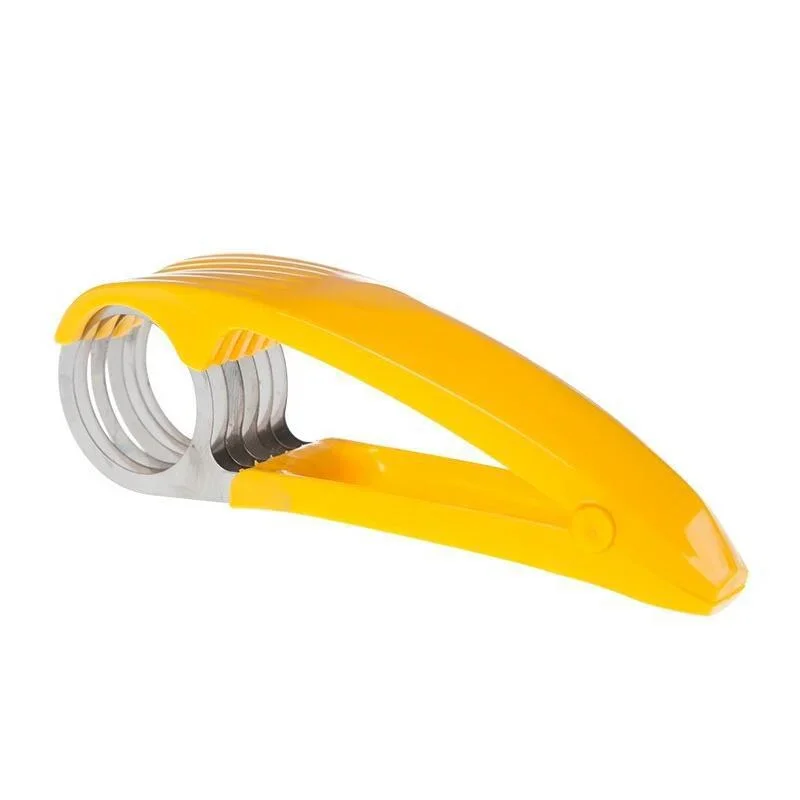 Home Kitchen Tool Vegetable Peeler Salad Slice Stainless Steel Banana Cutter Chopper Fruit Cutter Cucumber Knife