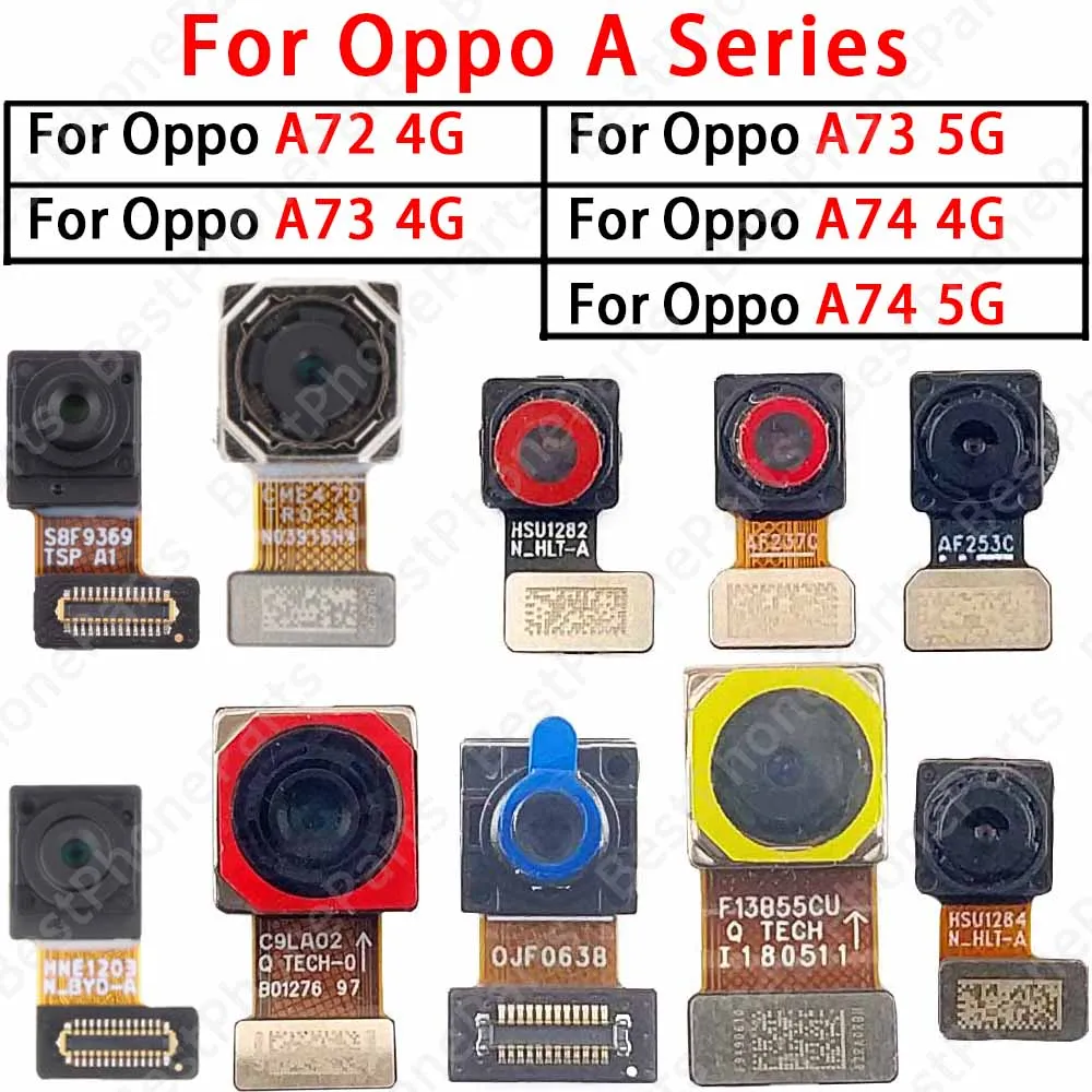 Selfie Front and Rear Back Camera For Oppo A72 A73 A74 4G 5G